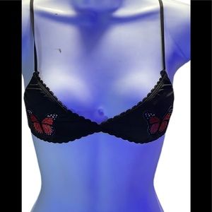 OFU/ UO Butterfly Appliqué Bra NWOT